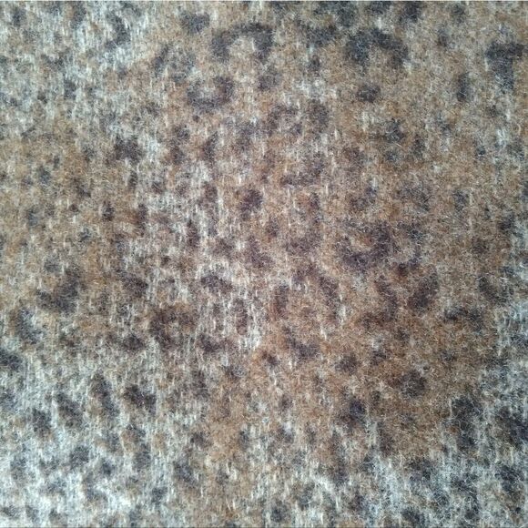 Charles Gray London Vintage Brown Leopard Pattern Wool Pencil Skirt Women's 10 - Picture 12 of 12